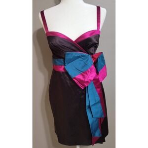 NWT Marc Jacobs Silk Blend Bow Mini Dress